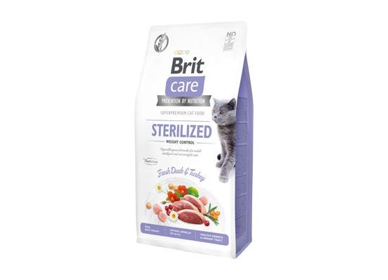 Brit Care Cat GF Sterilized Weight Control 7kg