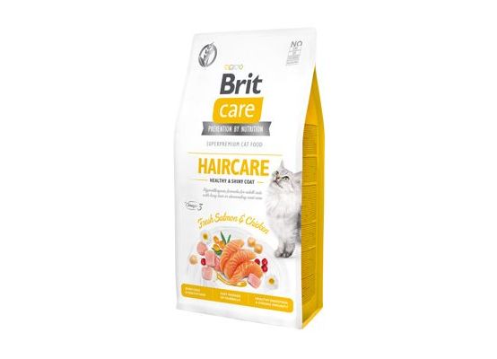 Brit Care Cat GF Haircare Healthy&Shiny Coat 7kg