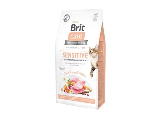 Brit Care Cat GF Sensit. Heal.Digest&Delic.Taste 7kg