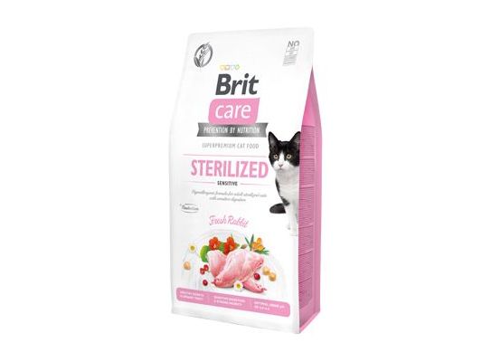 Brit Care Cat GF Sterilized Sensitive 7kg