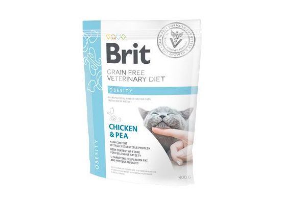 Brit GF Veterinary Diets Cat Obesity 400 g