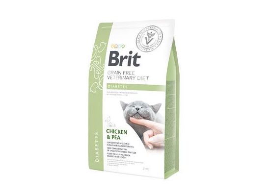 Brit GF Veterinary Diets Cat Diabetes 2 kg