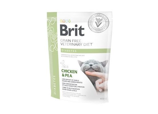 Brit GF Veterinary Diets Cat Diabetes 400 g