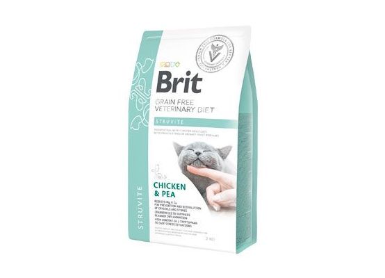 Brit GF Veterinary Diets Cat Struvite 2 kg