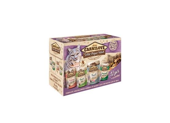 Carnilove CAT pouch MULTIPACK 12x85g