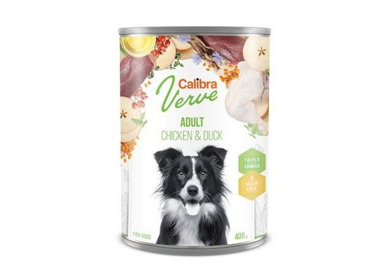 Calibra Dog Verve konz. GF Adult Chicken & Duck 400g