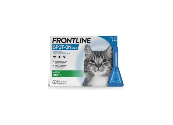 FRONTLINE SPOT ON pro kočky - 3x0,5ml