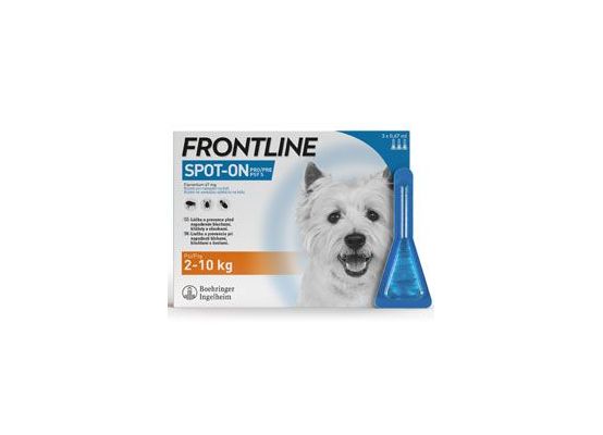 FRONTLINE SPOT ON pro psy S (2-10kg) - 3x0,67ml