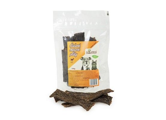 NATURECA pochoutka Masové pláty Koza 100g