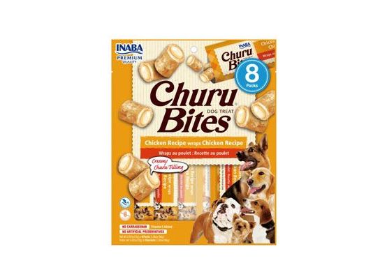Churu Dog Bites Chicken wraps Chicken 8x12g
