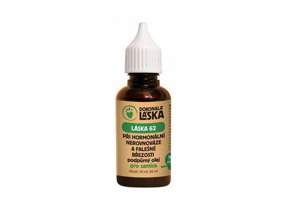 LÁSKA 62 Při hormonální nerovnováze 30 ml