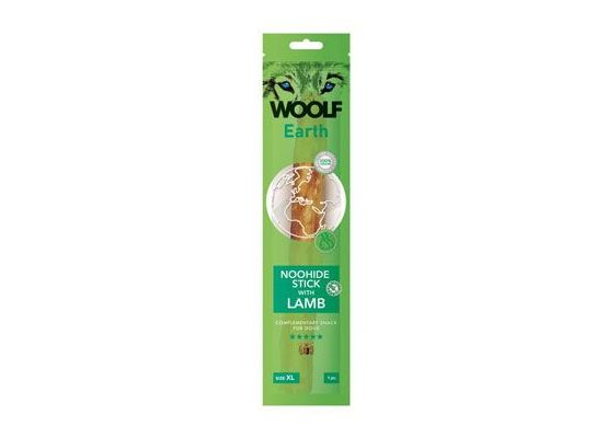 Woolf pochoutka Earth NOOHIDE XL Stick with Lamb 85g