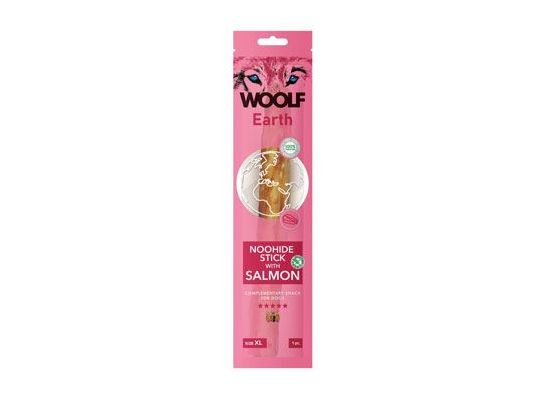Woolf pochoutka Earth NOOHIDE XL Stick with Salmon 85g