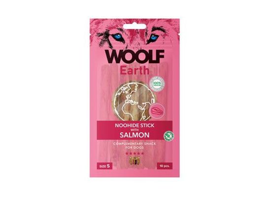 Woolf pochoutka Earth NOOHIDE S Salmon 90g