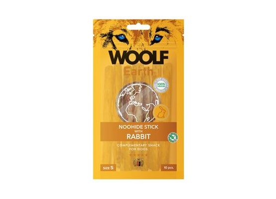 Woolf pochoutka Earth NOOHIDE S Rabbit 90g