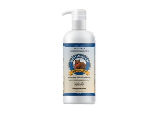 Lososový olej pes Grizzly Salmon Oil Plus 500ml