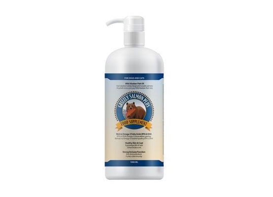 Lososový olej pes Grizzly Salmon Oil Plus 1000ml