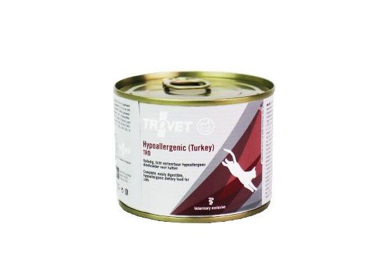 Trovet kočka TRD Hypoallergenic Turkey konz. 200 g