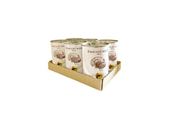 BOHEMIA Krocaní maso ve vlastní šťávě SIX PACK 6x400g