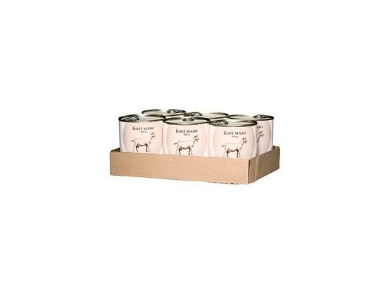 BOHEMIA Kozí maso ve vlastní šťávě SIX PACK 6x800g