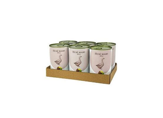 BOHEMIA Husí maso ve vlastní šťávě SIX PACK 6x400g