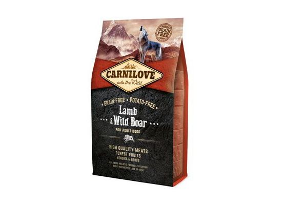 Carnilove Dog Lamb & Wild Boar for Adult 4kg