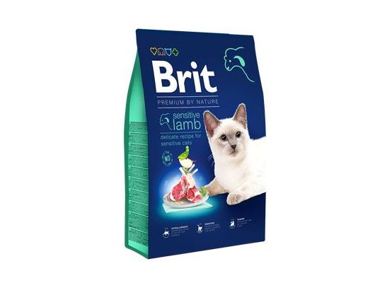 Brit Premium by Nature Cat Sensitive Lamb 300 g