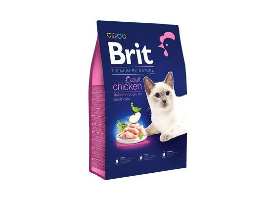 Brit Premium by Nature Cat Adult Chicken  800 g