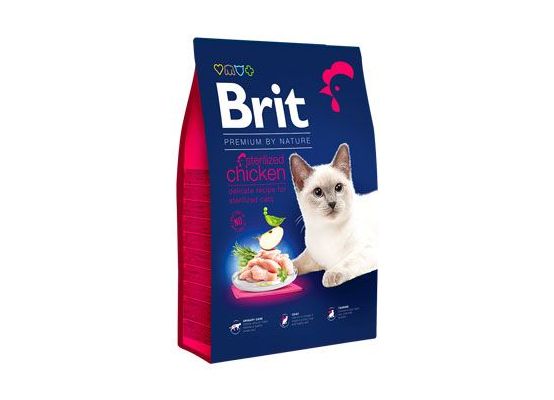 Brit Premium by Nature Cat Steril. Chicken 1,5 kg