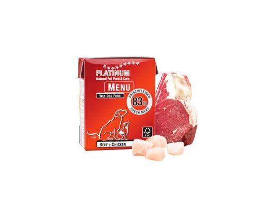 Platinum Menu Beef + Chicken 375g