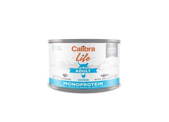 Calibra Cat Life konz. Adult Chicken 200g