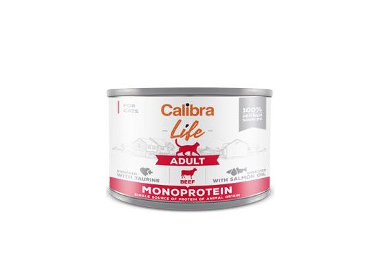 Calibra Cat Life konz. Adult Beef 200g