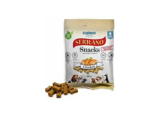 Serrano Snack for Dog-Chicken 100g