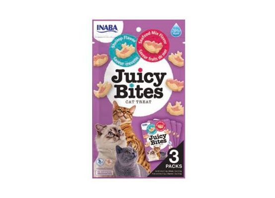 Churu Cat Juicy Bites Shrimp&Seafood Flavor3x11,3g
