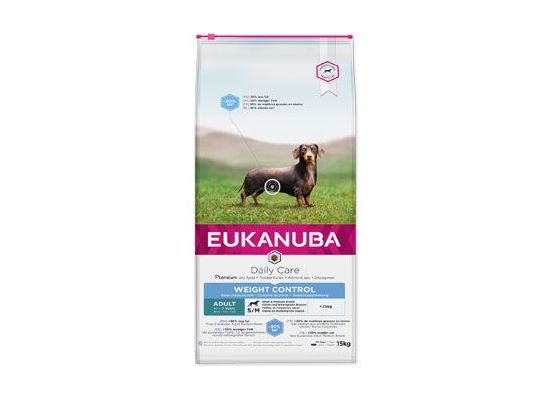 Eukanuba Dog Adult Small & Medium Weight Control 15kg