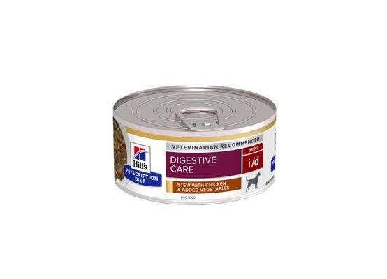 Hill's Can. PD I/D Digestiv Care Chick. stew Konz 156 g