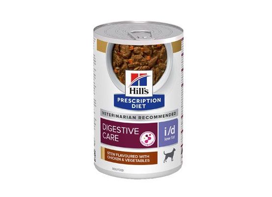Hill's Can. PD I/D Digestiv Low Fat Chick. stew Konz. 354 g