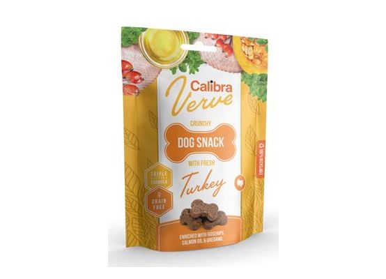 Calibra Dog Verve Crunchy Snack Fresh Turkey 150g
