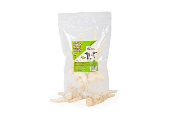 NATURECA pochoutka Kuřecí pařáty sušené kalciové 100g