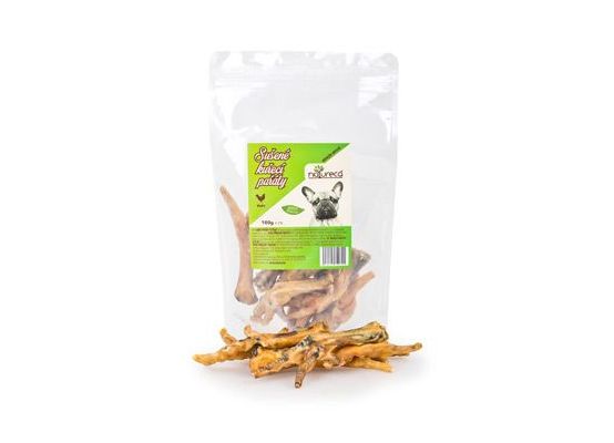 NATURECA pochoutka Kuřecí pařáty sušené 100g