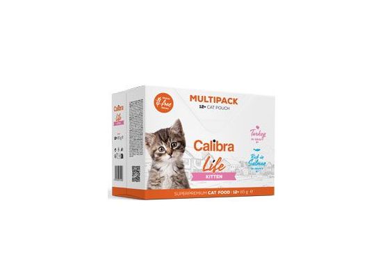 Calibra Cat Life kapsa Kitten Multipack 12x85g