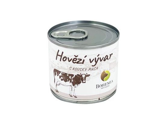BOHEMIA Vývar Hovězí s kousky masa 140ml