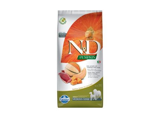 N&D Pumpkin DOG Adult M/L Duck & Cantaloupe melon 12kg