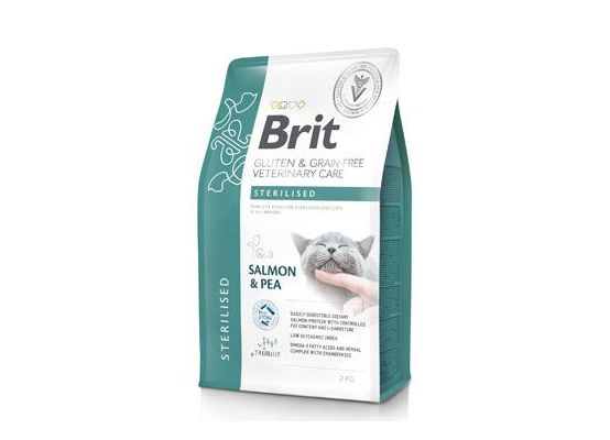 Brit GF Veterinary Care Cat Sterilised 2kg
