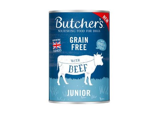 Butcher's Dog Original Junior hovězí v želé konz. 400g
