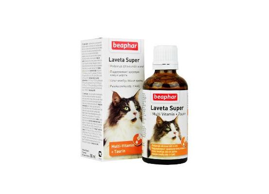 Beaphar Laveta Super vit. vyživující srst kočka 50ml
