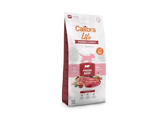 Calibra Dog Life Starter&Puppy Fresh Beef 2,5kg