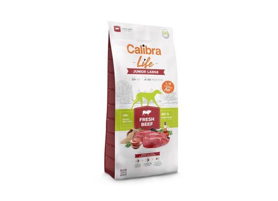 Calibra Dog Life Junior Large Fresh Beef 2,5kg