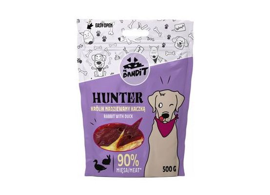 VetExpert Mr.Bandit poch. HUNTER králík a kachna 500 g