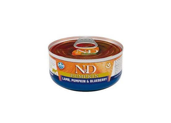 N&D CAT PUMPKIN Adult Lamb & Blueberry 70g
